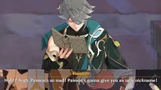 Paimon's Attempt on an Ugly Nickname for Alhaitham
