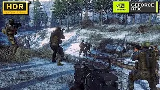 The Terrorist's Revenge VETERAN DIFFICULTY | Realistic Combat FULL HDR | Call of Duty