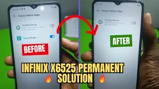 Infinix X6525 Smart 8 REMOVED PLUGIN-SECURITY Permanently 100% 🔥✅️No Relock 