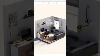Isometric SketchUp Renders the Easy Way, Simple Tutorial 👀
