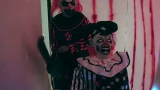 My scary clown decoration