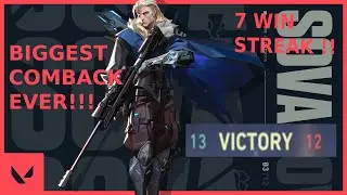 BIGGEST COMEBACK EVER?!?! - Valorant Gameplay