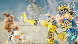 Azhar ( Law ) VS Multiple King Rank Matches-Tekken 8