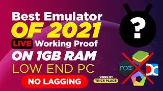 New Android Emulator For 1GB Ram-Best Emulator For Low End PC-Android Emulator without graphic card