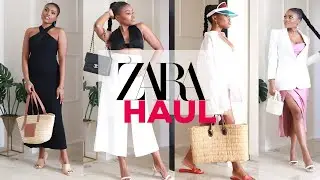 NEW IN Zara Spring/Summer 2021 Staples Try-on Haul