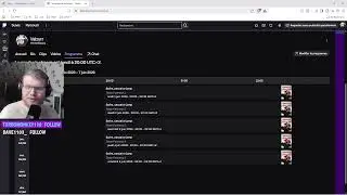 Twitch stream schedule