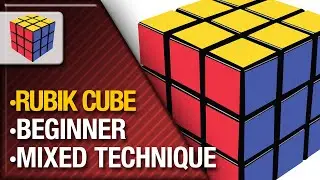 How to solve a Rubik Cube for beginners (easiest way)