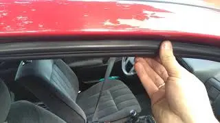 Replacing the door seal on a Passat B3