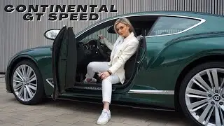 Bentley Continental GT SPEED W12 (2022) - Traum-Coupé mit 659 PS - Test I 0-100 km/h I NinaCarMaria