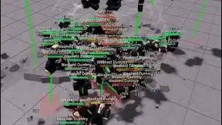 New Tatsumaki Move on 50+ DUMMIES.. (The Strongest Battlegrounds)