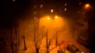 Вьюга в Красноярске