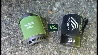 JetBoil Zip vs Primus Lite plus | camping hiking stove review