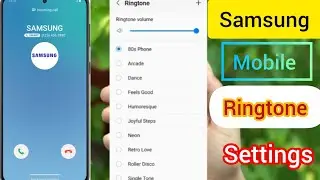 how to set ringtone in samsung galaxy phones | samsung mobile ringtone | ringtone setting of samsung