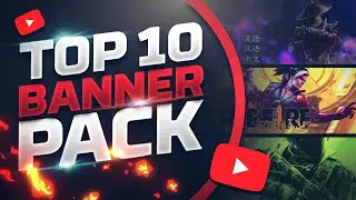 Top 10 Free Youtube Banner Template #10 | Templets Without Text + No Copyright