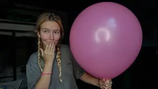 Giant Pink Balloon ASMR — Inflation Sounds & Triggers