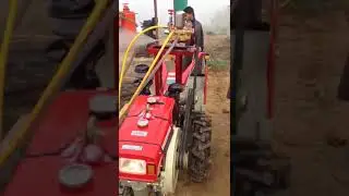 SPRAYER MACHINE WITH POWER TILLER