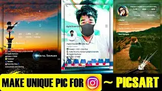 Instagram viral photo editing 2020 | creative Instagram photo editing - Picsart Editing Tutorial
