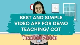 Best and simple video app for demo teaching/ COT. capcut tutorial