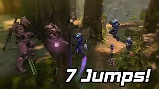 Forest - 7 Ways to do The "HB Shortcut" (Halo Infinite Season 4 New Arena Map Trick Jumps)