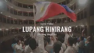 "Lupang Hinirang" (Bayang Magiliw) as performed by the UP Singing Ambassadors (UPSA)