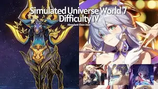 Clear Simulated Universe World 7 with Dr. Ratio & Topaz follow up team | HSR