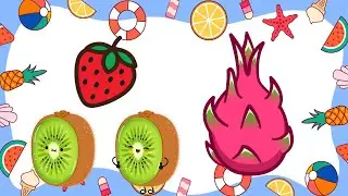 Fruits and Colors Song | Kids Songs | Kidzstation