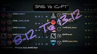 Scrim Highlights SIN6 Vs CrPT