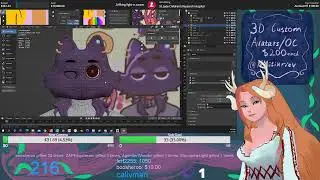 Tulie Does 3D Art! (Making a Vtuber pt6)