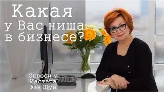 Какая У Вас Ниша В Бизнесе? Фэн Шуй