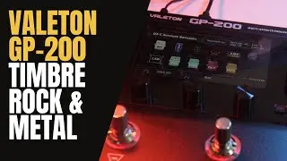 Timbrando do zero Valeton GP-200 | Metal Patch | Rock Patch