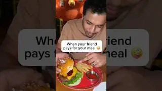 What do you usually do when your buddy pays for your meal? #friendship #loyalty #respect #memories