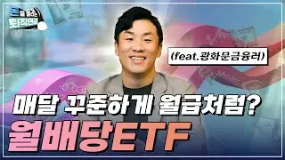 [돈을 불리는 퇴직연금] 월급처럼 들어오는 수익! 너만 모르는 월 배당 ETF?! (Feat.광화문금융러)
