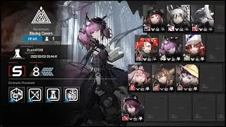 [ Arknights ] CC#8 Daily Stage Day 11 Risk 8 ft. Ash & Schwarz
