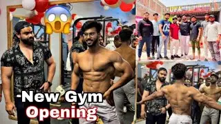 New Gym Opening with Arun amrit || Thesachinrajputq