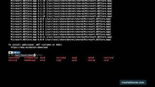 Uninstall the .Net SDK and Runtime From macOS