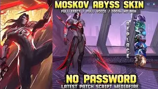 Script skin Moskov Abyss• No password• New update• Replace all skin•|| Mobile Legend Bang Bang