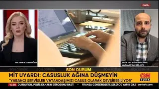 CNN Türk | Prof. Ali Murat Kırık | Yabancı istihbarat servisleri içimize sızıyor! Casusluğa dikkat!