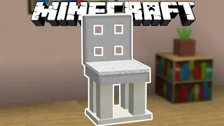 СТУЛ В МАЙНКРАФТЕ БЕЗ МОДОВ!!!