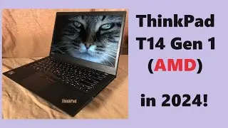 Lenovo ThinkPad T14 Gen 1 in 2024!  Review, Gaming, & Video Editing
