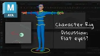 Character Rig - OPTIONAL: Flat Eyes?