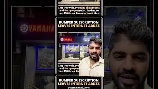 #stockmarket #ipo #smeipo #ipolisting #ipoupdate #investing #investment #yamaha