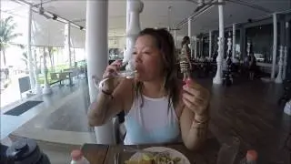 Paradisus Cancun Resort Restaurants & Buffet Food Video 