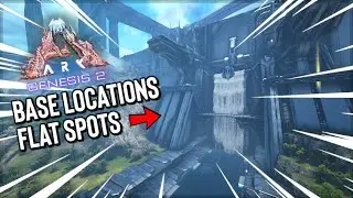 ARK: Genesis Part 2 - Top 10 Best Base Locations & Flat Spots (Eden Zone)