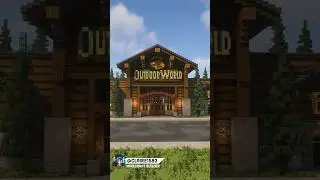 Bass Pro Shops in Minecraft #minecraft #minecrafbuilds #bassproshop