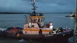 Контейнеровоз. Будни Электромеханика. Container Ship