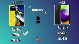 x4 pro vs a52 compare two phone مقایسه a52 و x4 pro