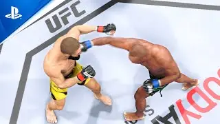 Kamaru Usman Vs. Khamzat Chimaev : UFC 4 Gameplay (Legendary )(PS5)