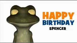 HAPPY BIRTHDAY SPENCER