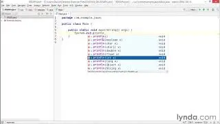 1 017 Creating a Java project in IntelliJ IDEA