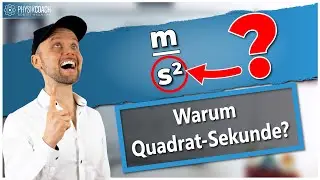 Acceleration - Why second squared s²?